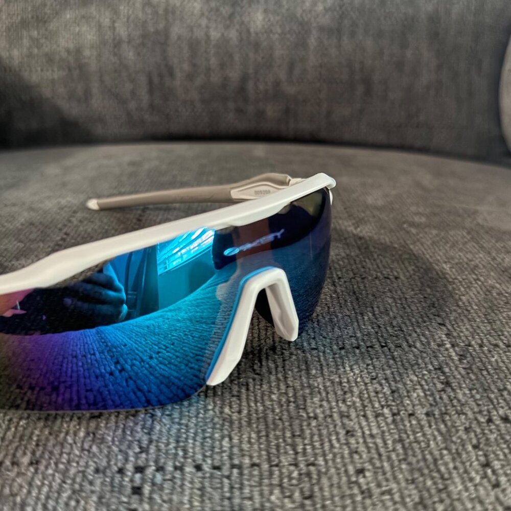 Oakley Radar EV PRIZM Polarized Blue OO9208 White-Gray Frame - Picture 5 of 9